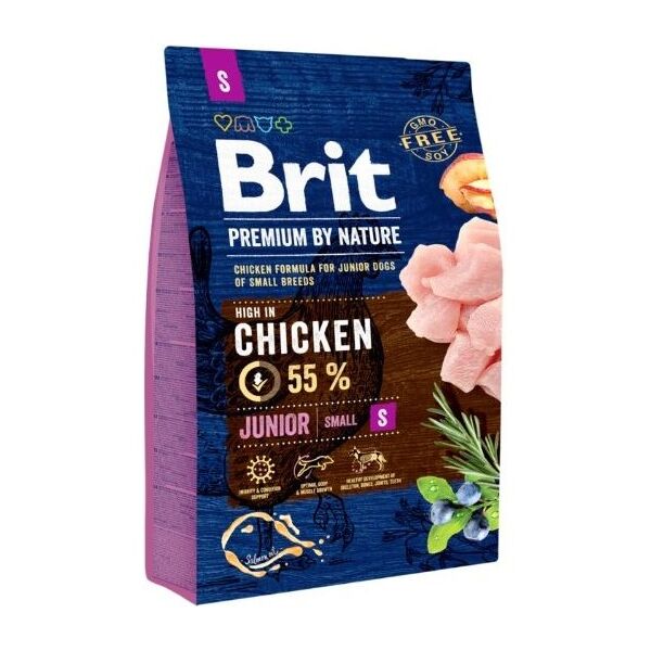 Brit Premium By Nature Junior S Small 3kg