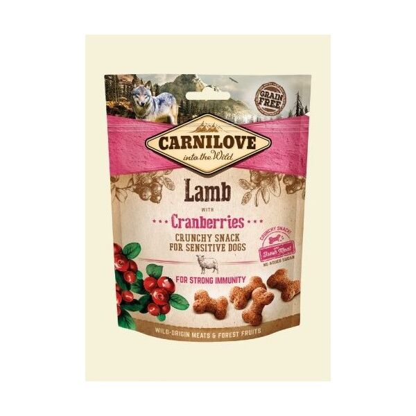 Carnilove Przysmak Dog Snack Fresh Crunchy Lamb+Cranberries 200g