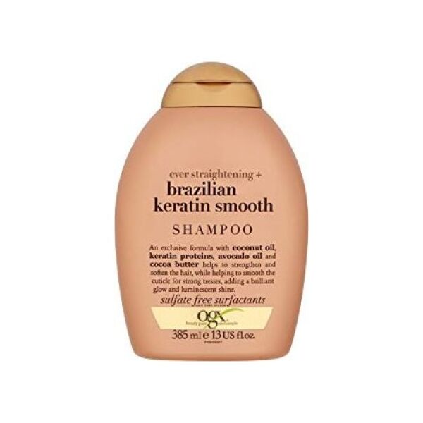 Organix Cosmetix Szampon wygładzający z brazylijską keratyną 385 ml