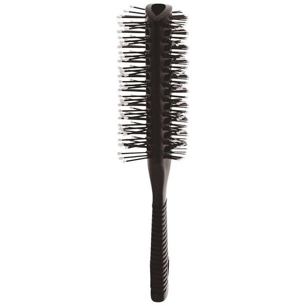 Intervion Antistatic Hair Brush szczotka przelotowa dwustronna z gumową rączką