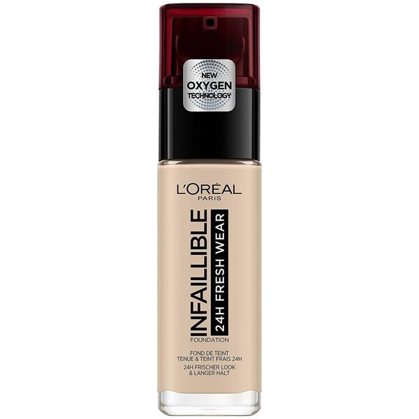 L’Oreal Paris Infallible 24H Fresh Wear Foundation 15 Porcelain 30ml