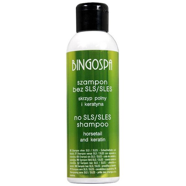 BingoSpa Szampon do włosów ze skrzypem polnym i keratyną 100ml