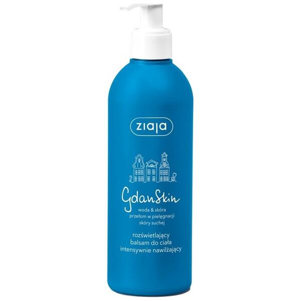 Ziaja GdanSkin rozświetlający balsam do ciała intensywnie nawilżający 300ml