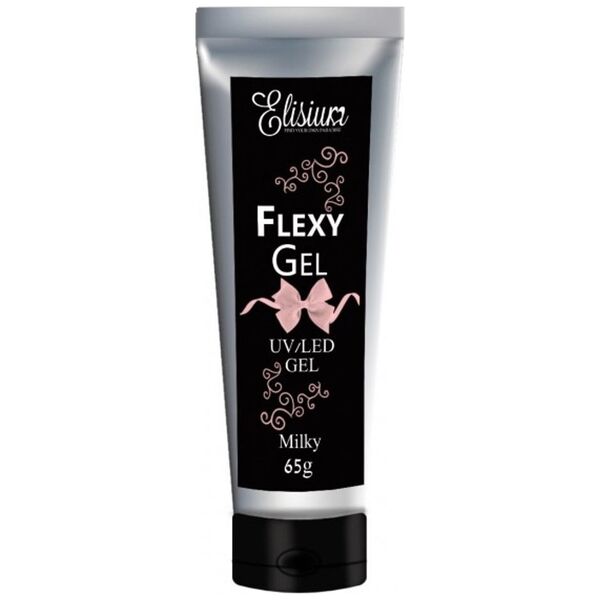 Elisium Żel do przedłużania paznokci Milky 65g