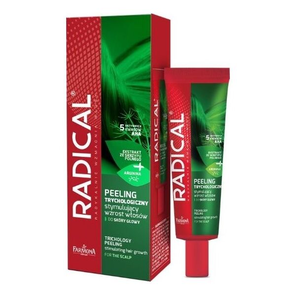 Farmona Peeling trychologiczny do włosów Radical Trichology Peeling stymulujący wzrost włosów 75ml