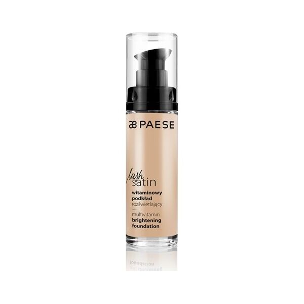 Paese Lush Satin Multivitamin Brightening Foundation 31 Ciepły Beż 30ml