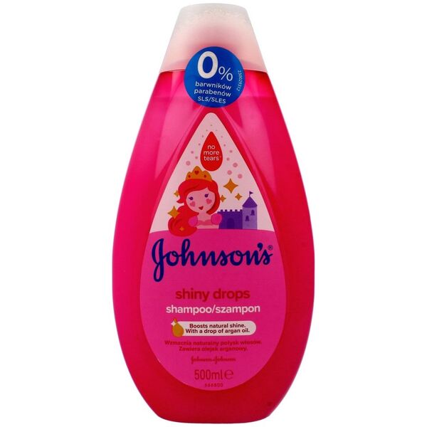 Johnsons JOHNSON'S BABY_Shiny Drop Shampoo szampon dla dzieci z olejkiem arganowym 500ml