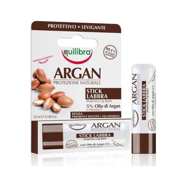 Equilibra EQUILIBRA_Argan Protective Lip Balm ochronno-wygładzający balsam do ust w sztyfcie Argan 5,5ml