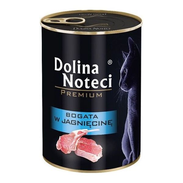 Dolina Noteci Premium Kot Bogata w jagnięcinę puszka 400g