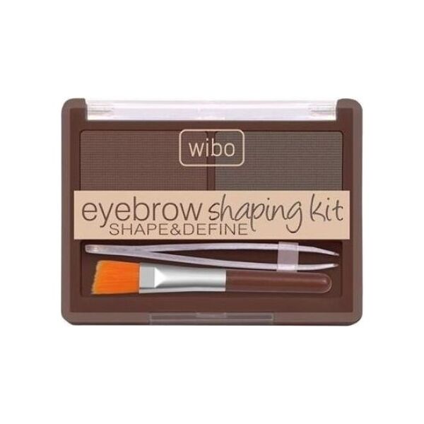 Wibo WIBO_Shape Define Eyebrow Shaping Kit zestaw do stylizacji brwi Dark