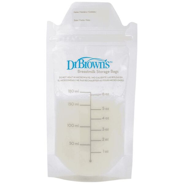 Dr Browns Woreczki na pokarm 25x180ml (000021)