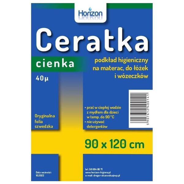 Horizon CERATKA 90X120 NA MATERAC/SZWECJA/ - HO0002