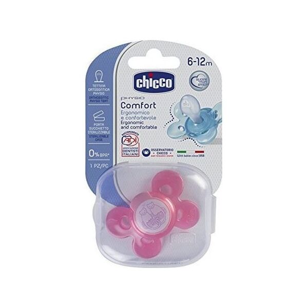 Chicco Smoczek Physio Comfort różowy 6-12m (7491311)