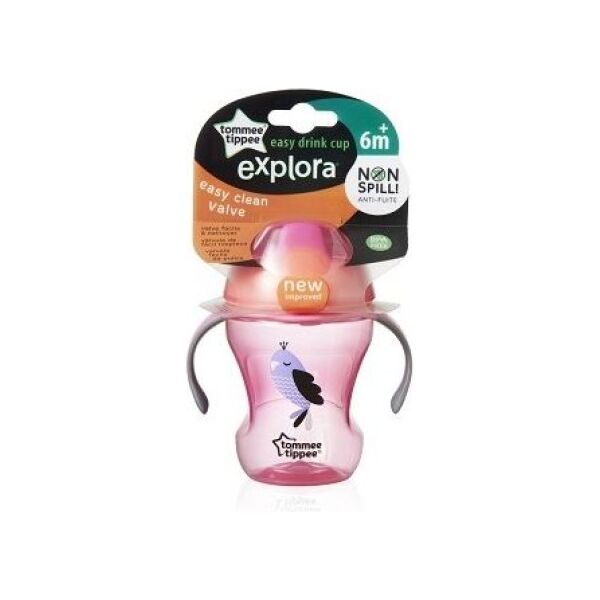 Tommee Tippee Kubek niekapek, girl 230ml (TT0336)