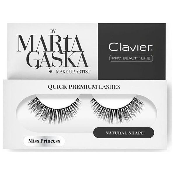 Clavier CLAVIER_Quick Premium Lashes rzęsy na pasku Miss Princess 823