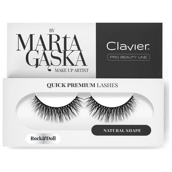 Clavier CLAVIER_Quick Premium Lashes rzęsy na pasku Rock Doll 804