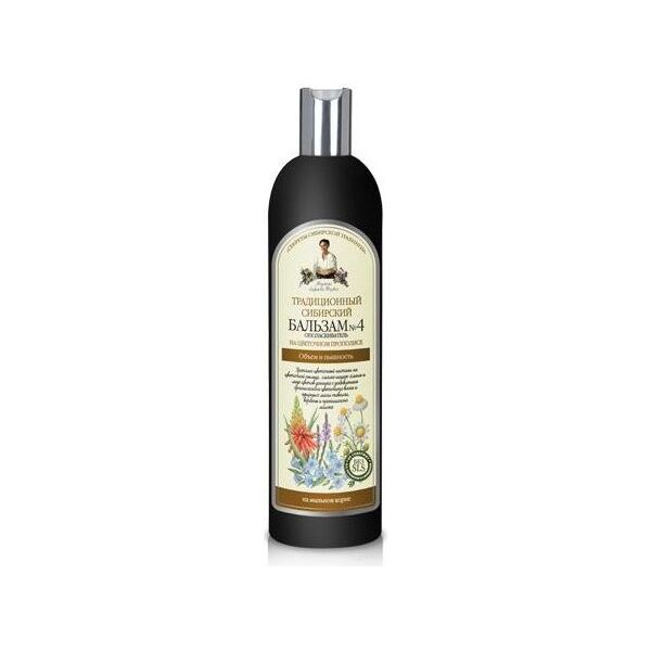 Babuszka Agafia Balsam syberyjski tradycyjny Nr 4 puszystość i lekkość 550 ml