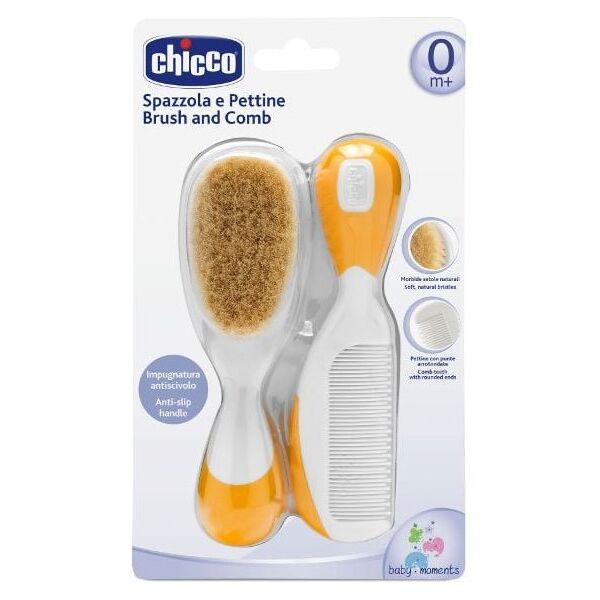 Chicco CHICCO Szczotka grzebyk pomarańczowy - 65690