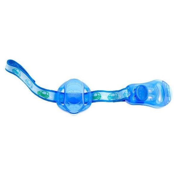 Chicco Tasiemka z etui do smoczka Niebieska