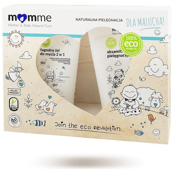 MomMe Mother&Baby Natural Care Zestaw do pielęgnacji noworodków