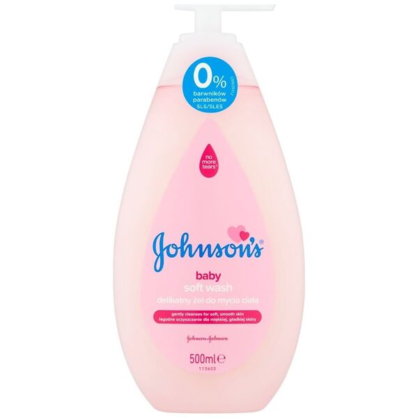 JOHNSONS BABY Żel do mycia Soft Wash 500ml