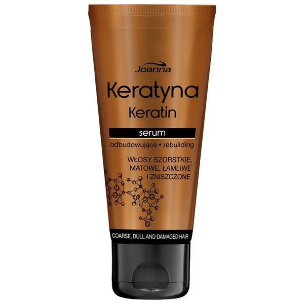 Joanna  Keratyna serum odbudowujące do włosów matowych i zniszczonych 50g