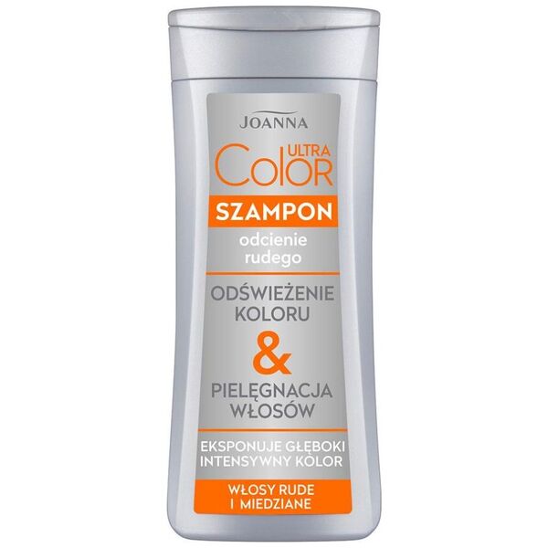 Joanna Ultra Color Shampoo szampon do włosów rudych i miedzianych 200ml