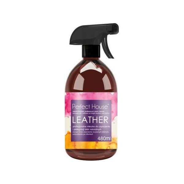Perfect House PERFECT HOUSE_Leather profesjonalne mleczko do czyszczenia skór naturalnych i syntetycznych 480ml