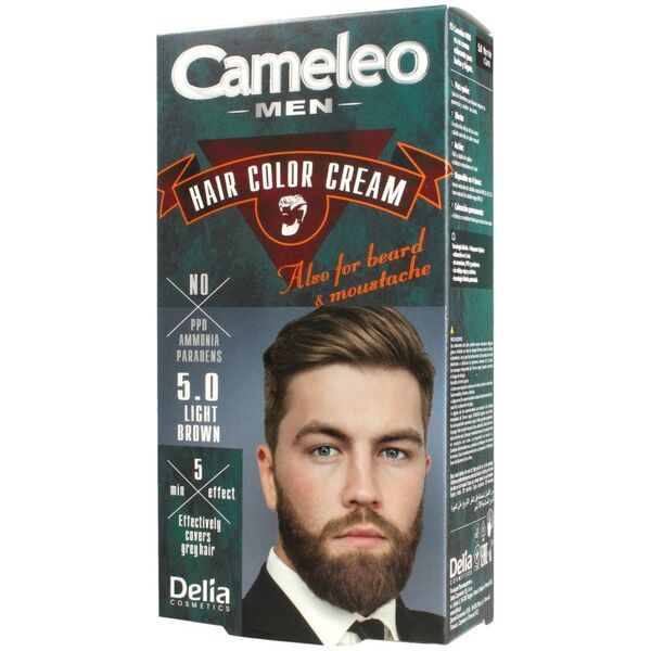 Delia Cosmetics Cameleo Men nr 5.0 Light Brown