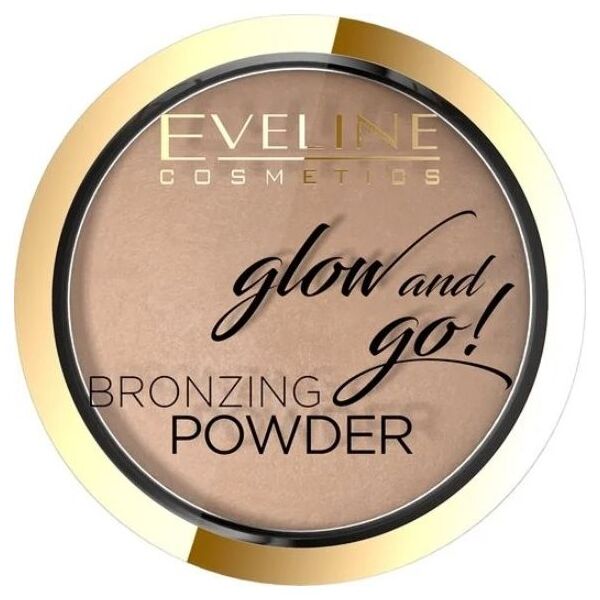 Eveline Glow & Go Bronzer Wypiekany nr. 02 Jamaica Bay
