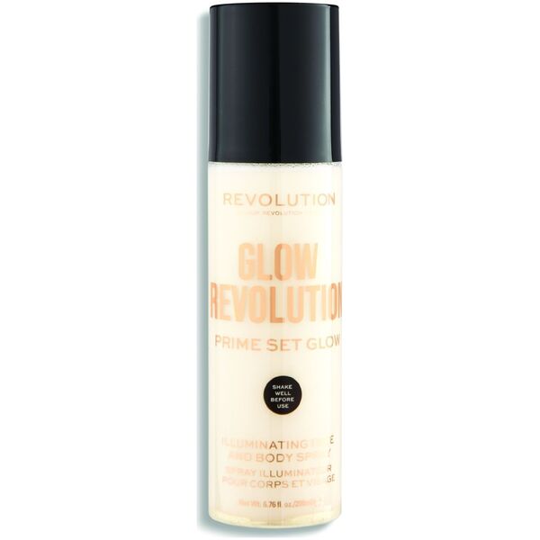 Makeup Revolution rozświetlająca mgiełka eternal gold 200 ml
