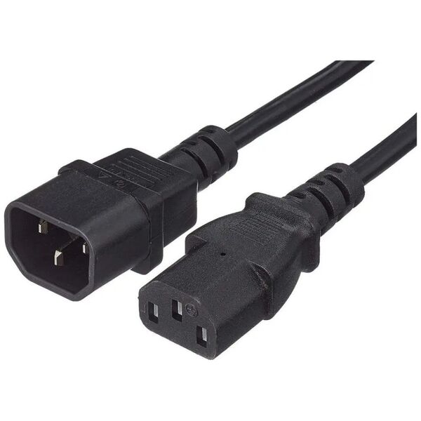 Kabel zasilający PremiumCord PREMIUMCORD Kabel napájecí 230V prodlužovací 0.5m