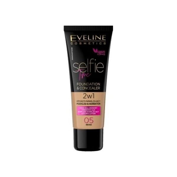 Eveline Selfie Time 2w1 05 Beige 30ml