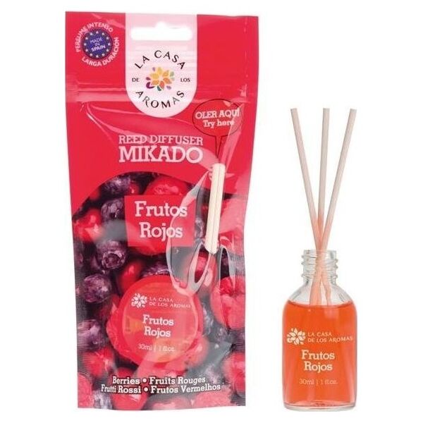 La Casa de los Aromas Olejek aromatyczny z patyczkami Czerwone Owoce 30ml