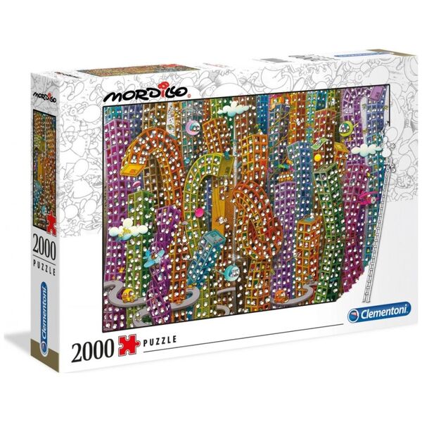 Clementoni Puzzle 2000 elementów Mordillo The Jungle