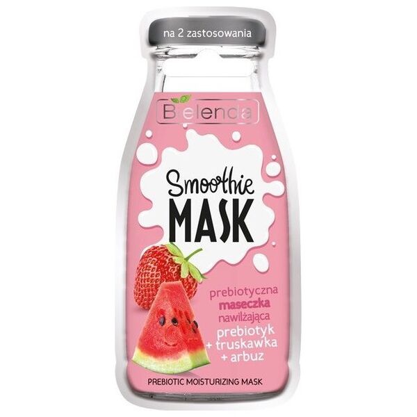 Bielenda Smoothie Care prebiotyczna maseczka Truskawka i Arbuz