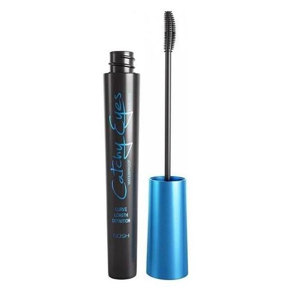 Gosh Catchy Eyes Mascara wodoodporny tusz do rzęs Black 8ml