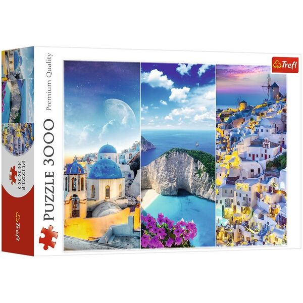 Trefl Puzzle 3000 Greckie wakacje
