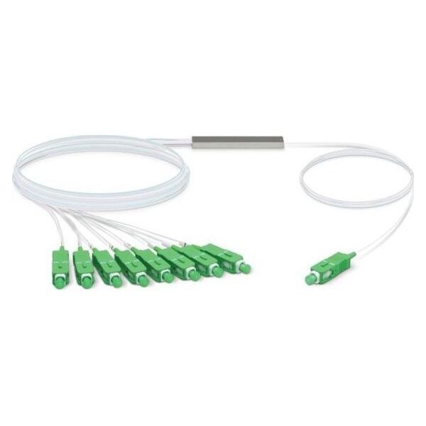 Ubiquiti UBIQUITI UF-SPLITTER-8 UFIBER 1:8 SPLITTER SC/APC G.657A1 900UM 1.5M STEEL TUBE