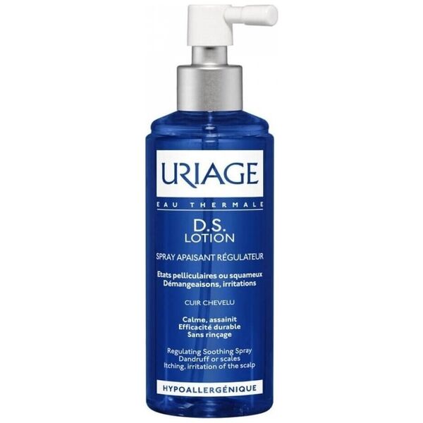 Uriage Dirglumą mažinantis purškiamas plaukų losjonas Uriage D.S. Hair Regulating Soothing 100 ml