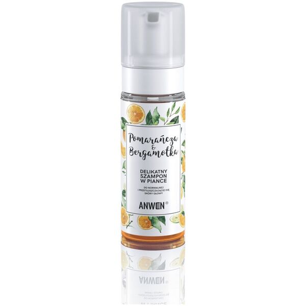 Anwen Szampon w piance do włosów Pomarańcza&Bergamotka 170ml