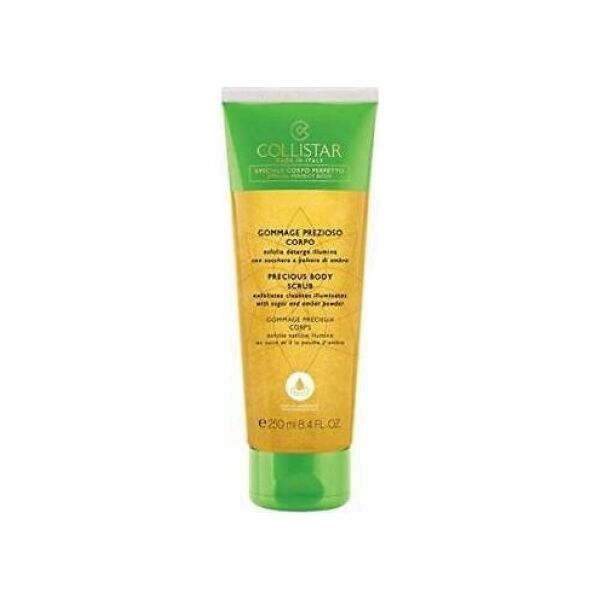 Collistar COLLISTAR PRECIOUS BODY SCRUB EXFOLIATES CLEANSER ILLUMINATES WITH SUGAR AND AMBER POWDER 250ML