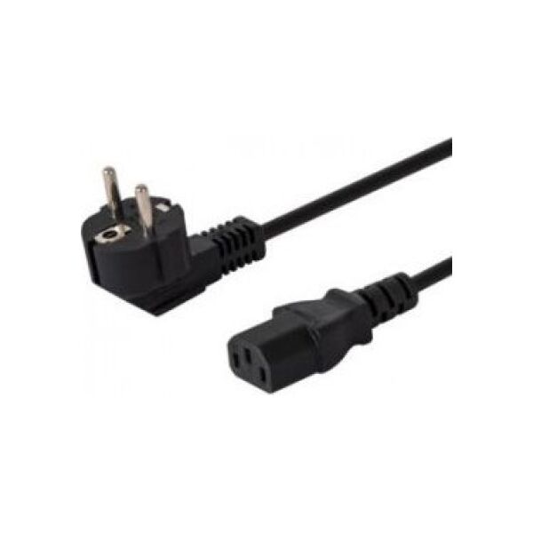 Kabel zasilający Savio Kabel zasilający SAVIO CL-146 C13/ C/F Schuko kątowy 3m