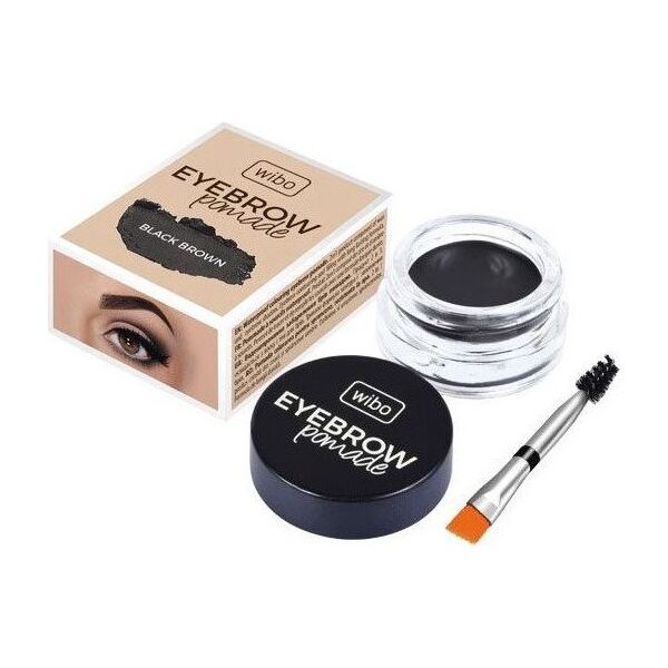 Wibo Wibo Pomada do brwi EYEBROW POMADE Black Brown nr3 uniwersalny
