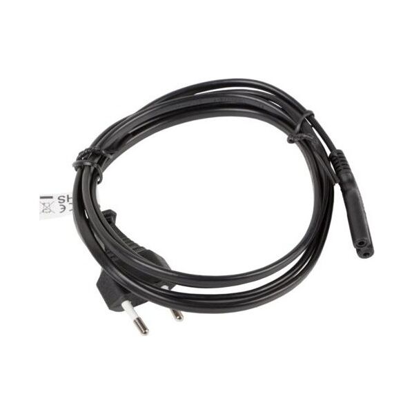 Kabel zasilający Lanberg  IEC 320 - C7 radiowy 3m