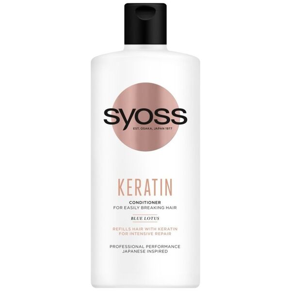 Schwarzkopf Schwarzkopf Syoss Keratin Odżywka odbudowująca do włosów łamliwych 440ml