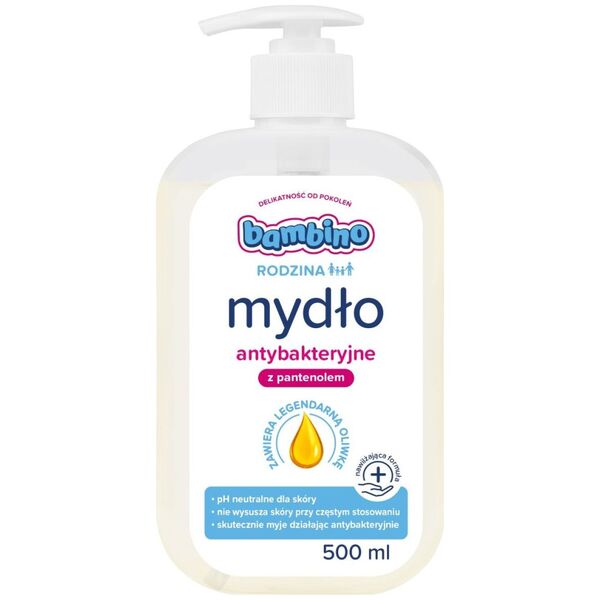 Bambino Mydło antybakteryjne z pantenolem