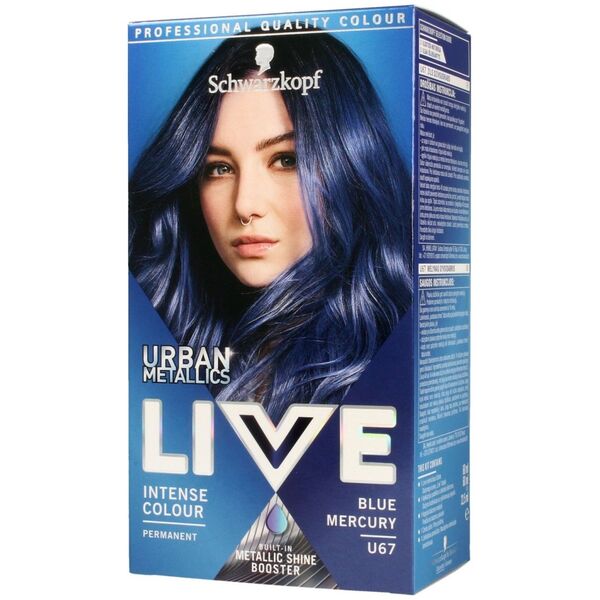 Schwarzkopf Krem Trwale Koloryzujący nr U67 Blue Mercury