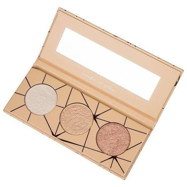 Ibra Glow Trio paleta rozświetlaczy, 6.9g