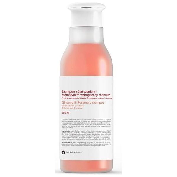 Botanica  Szampon z żeń-szeniem rozmarynem i chabrem 250 ml